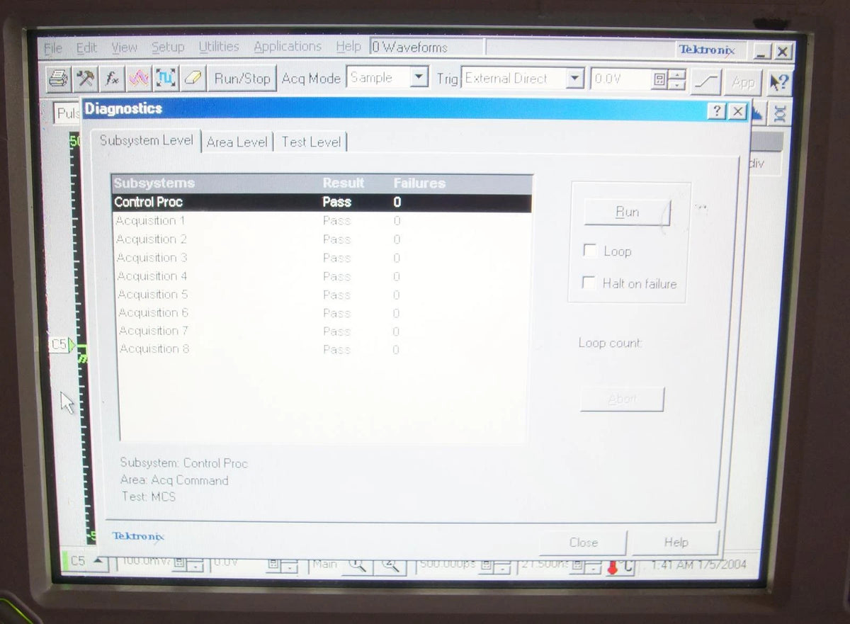 Tektronix DSA8200 Digital Serial Analyzer Sampling Oscilloscope DSA