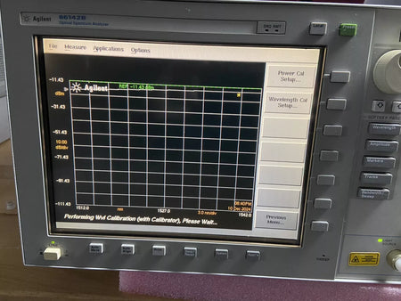 Agilent 86142B Optical Spectrum Analyzer with OPT 4 and 6 Sources