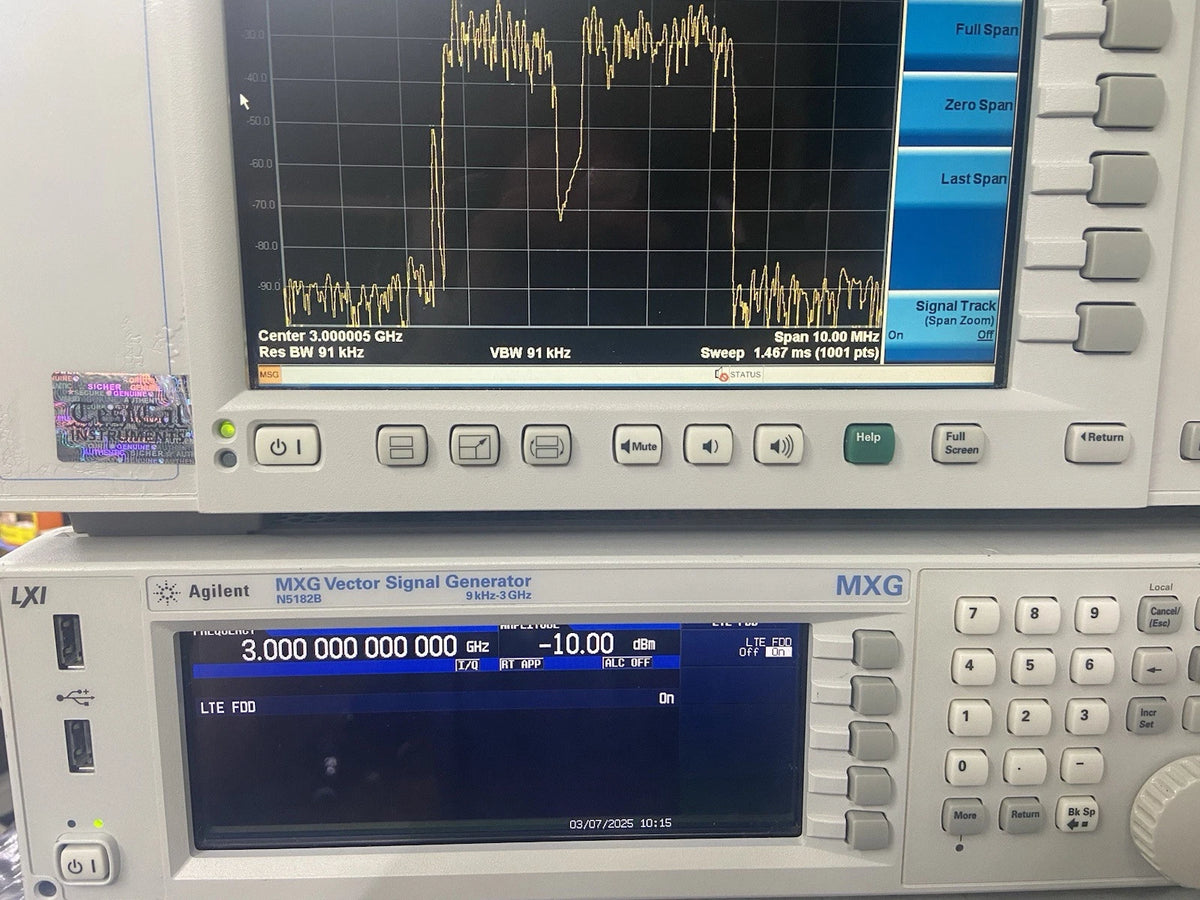 Agilent Keysight MXG N5182B Vector Signal Generator 9kHz-3GHz