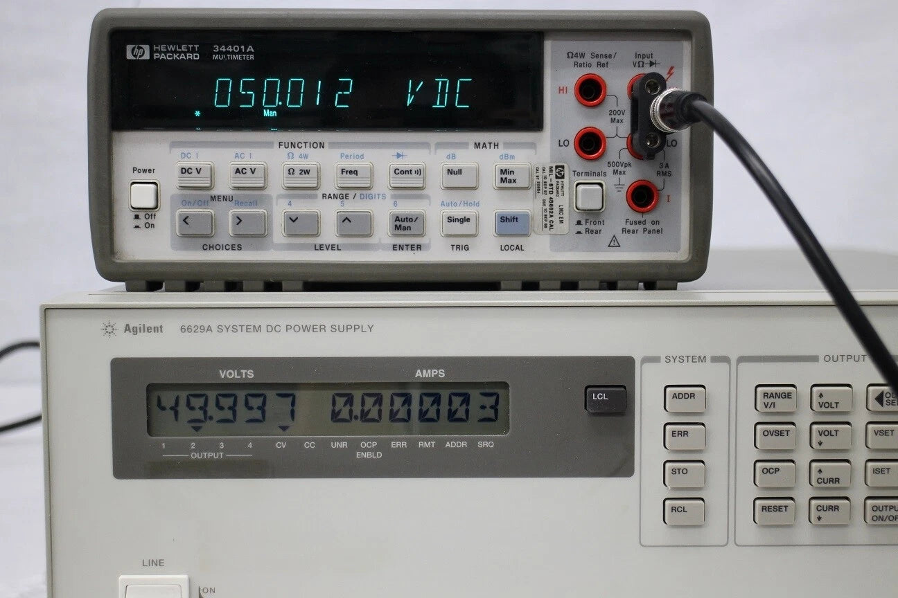 Agilent 6629A 50V 2A 4ch Precision res1mV Power Supply
