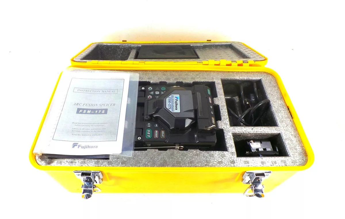 Fujikura Arc Fusion Splicer FSM-17S with C-20 High Precision