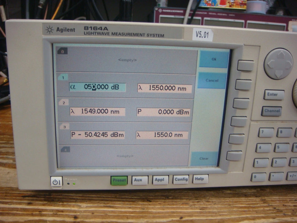 Keysight Agilent HP 81570A 60dB 1200-1700nm Optical Attenuator