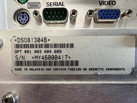 Agilent Keysight DSO81304B Infinium Oscilloscope 13 GHz Opt 001,003,004,009