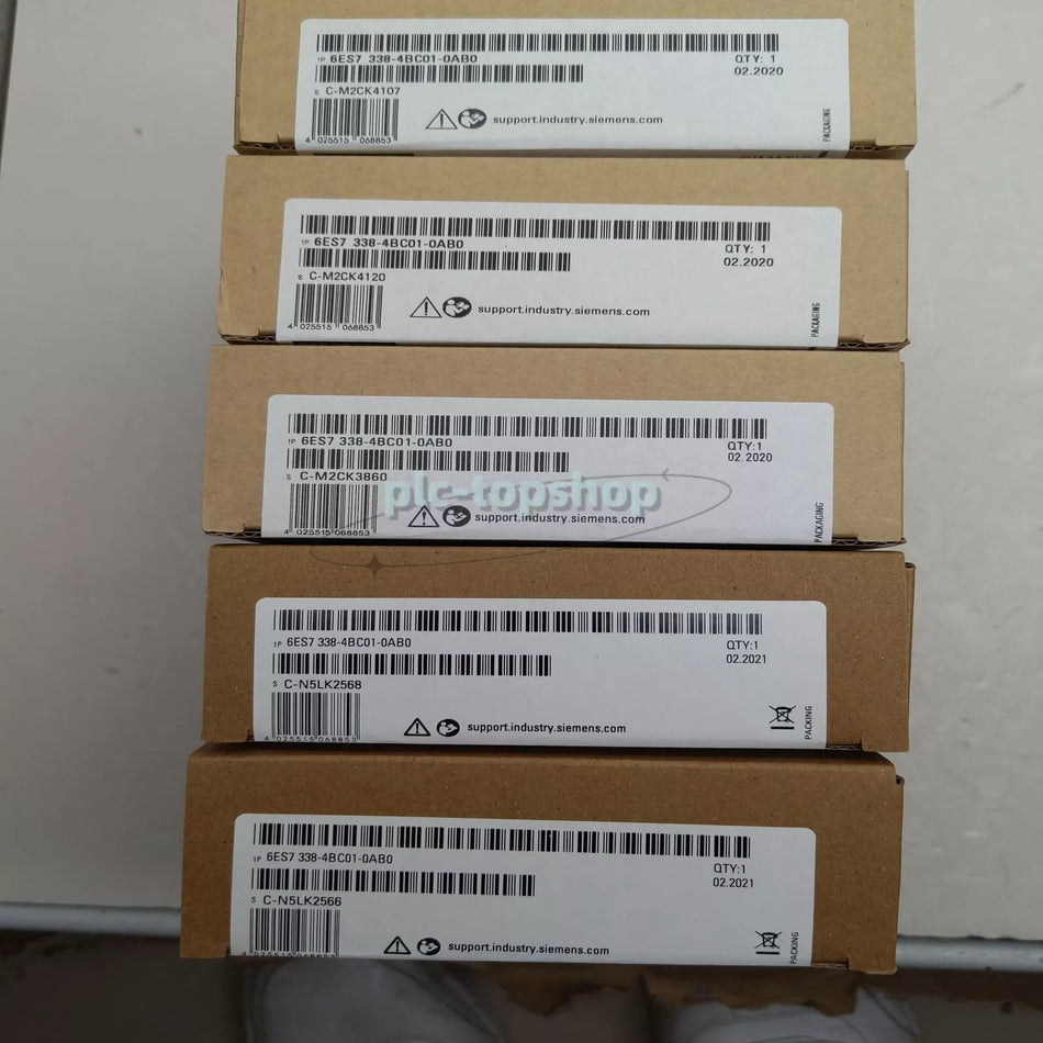 New In Box Siemens 6ES7338-4BC01-0AB0 6ES7 338-4BC01-0AB