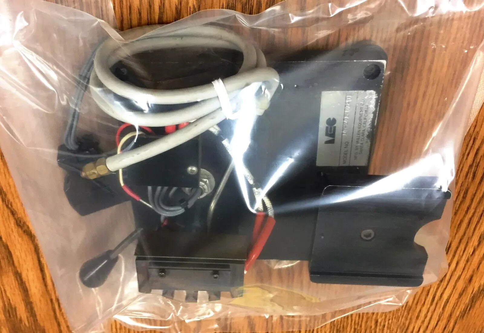 Mullen Equipment Model 14-241-02-01 Test Equipment Parts