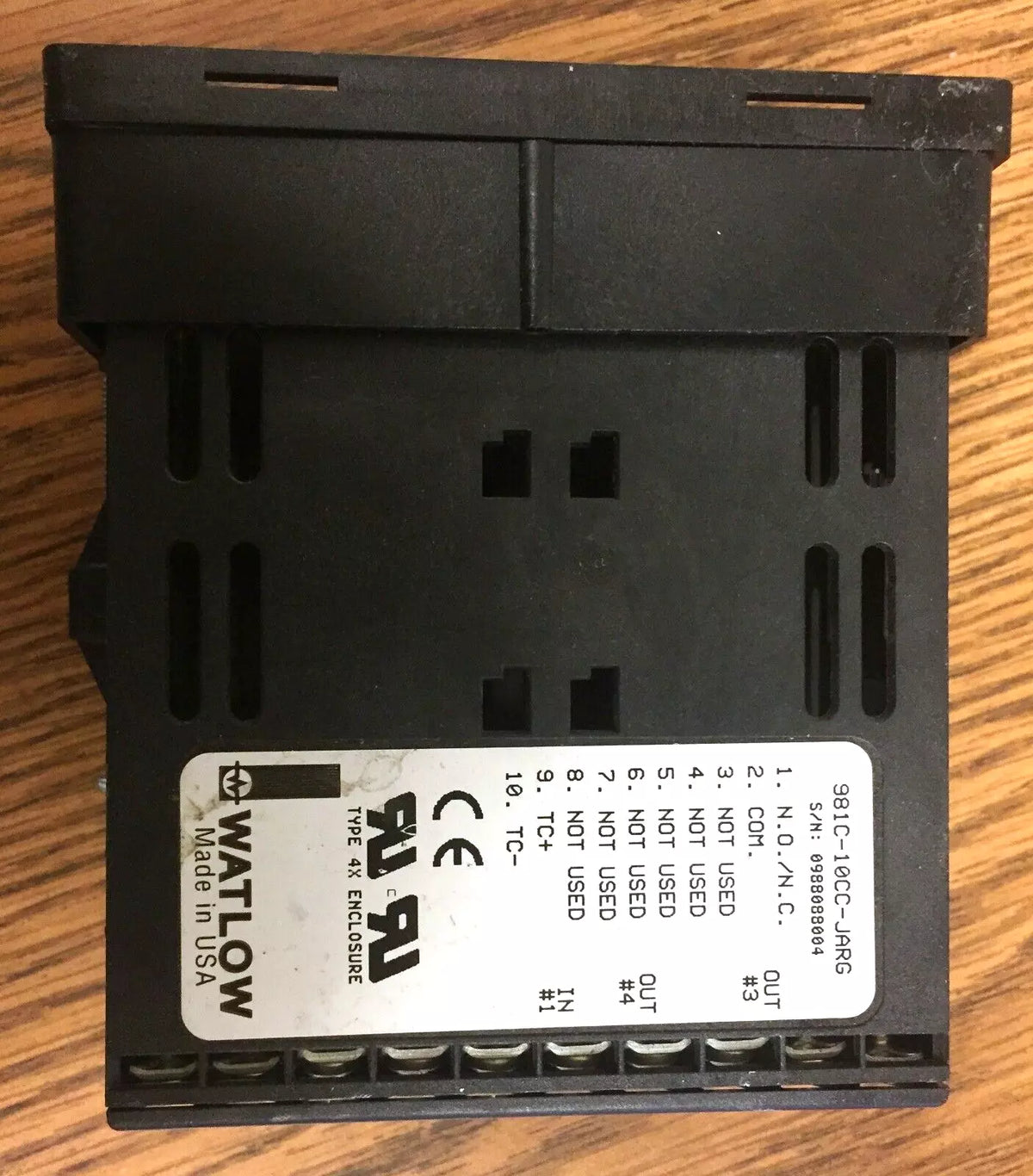 Watlow 981C-10CC-JARG Connector Mounting Accessory for Cont Interfaces