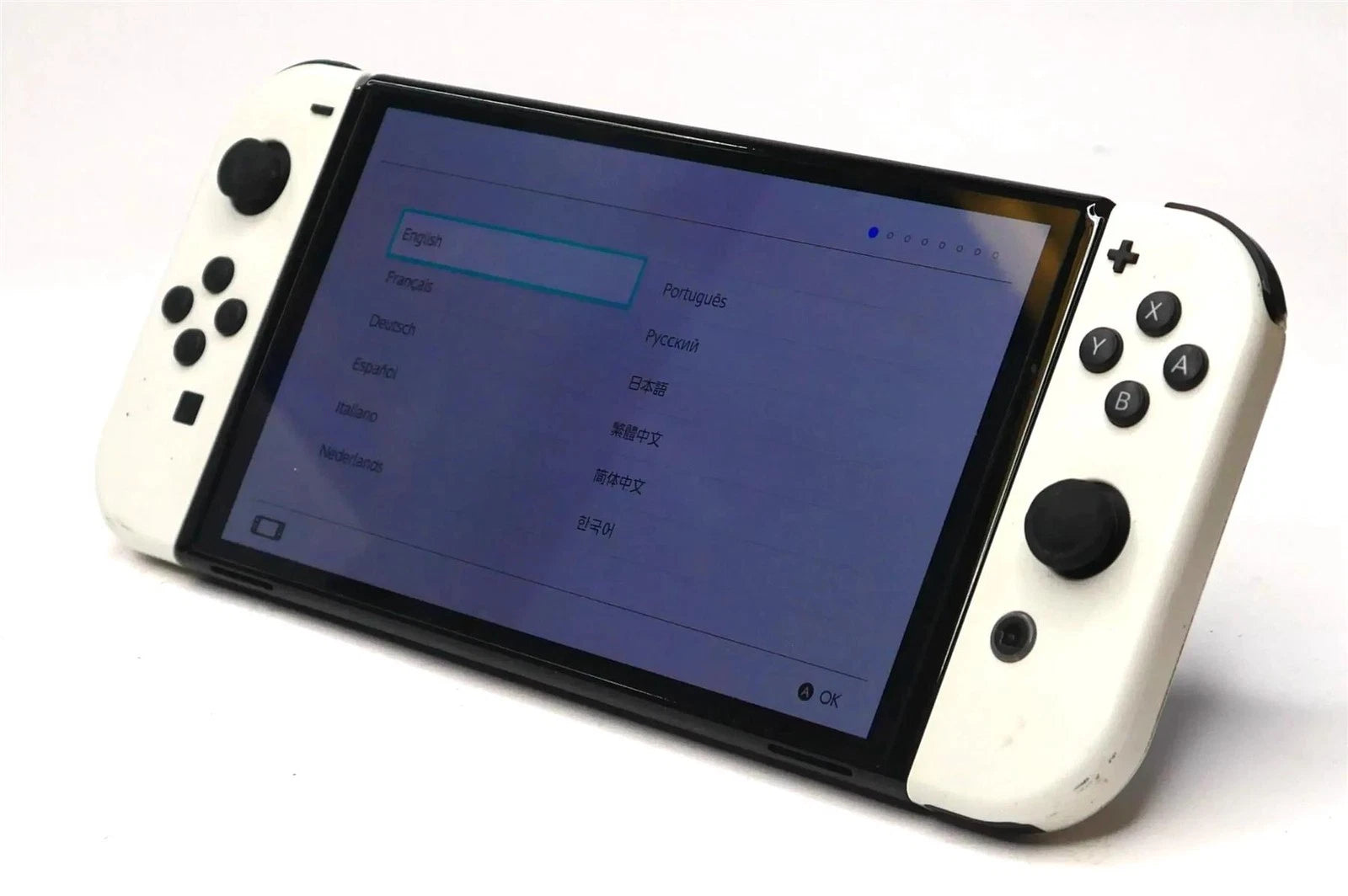 NINTENDO Switch HEG-001 Video Game Console With Mario Kart 8 Deluxe