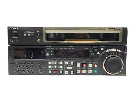 Sony HDW-M2000P HDCAM HD Digital Videocassette Recorder Tape Running 3445 HRs