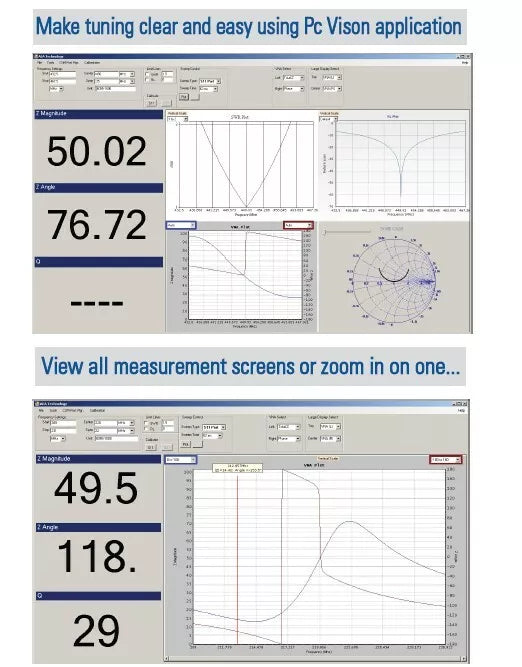 AEA VIA Bravo MRI3000 Coil Analyzer 100KHz to 450 MHz (0.1 T to 10 Tesla) 2 Port - XG eqpt