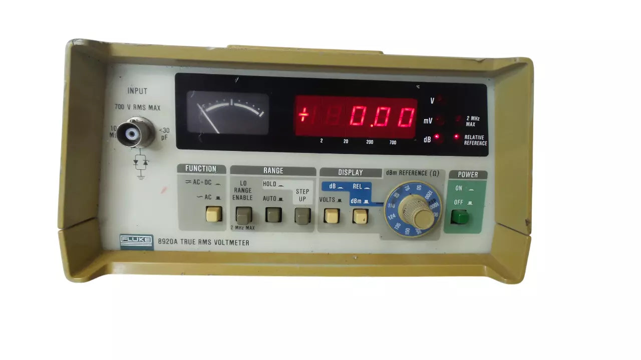 Fluke 8920A True RMS Voltmeter - Free Shipping