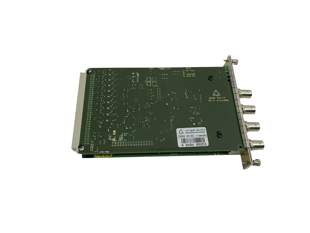 JUNGER C8404 HD/SD-SDI Embedder/De-embedder Card with Video Delay