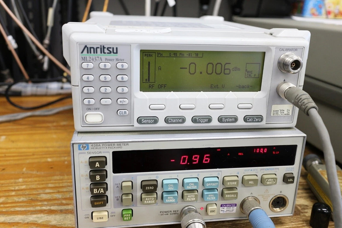 HP 438A 2ch Power Meter