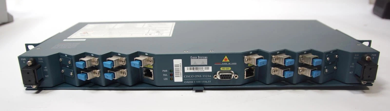 Cisco ONS 15216 OADM1-100 1556.55 Optical Add/Drop Multiplexer