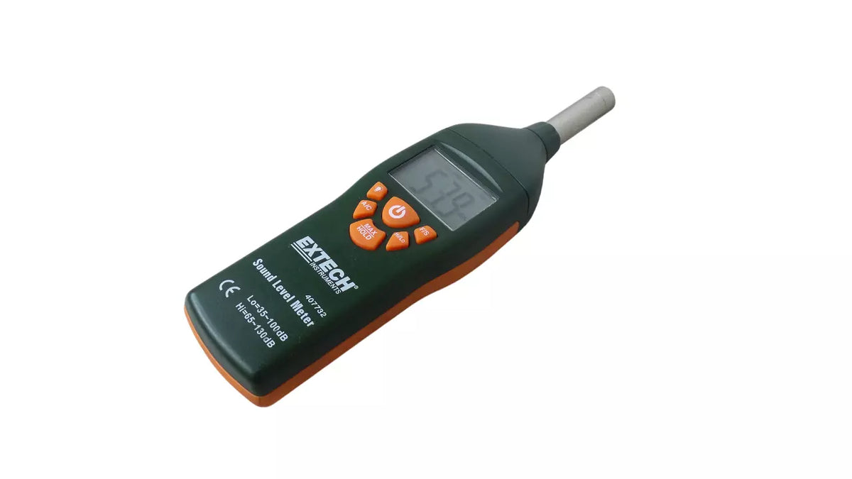 Extech 407732 Sound Level Meter with Accurate Noise Measurement