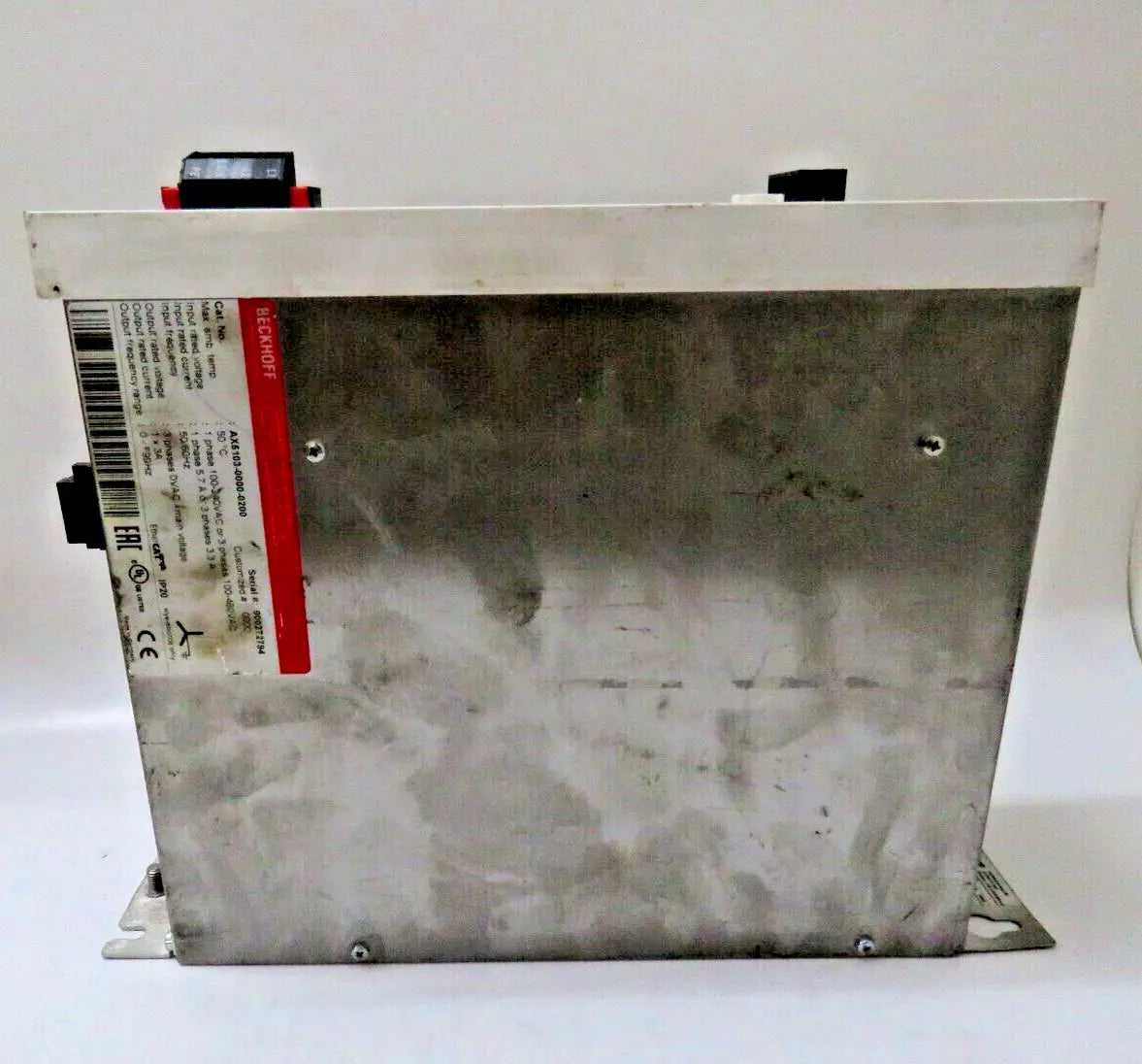 Beckoff AX5103-0000-0200 Digital Compact Servo Drive 1-Axis Module 100480VAC
