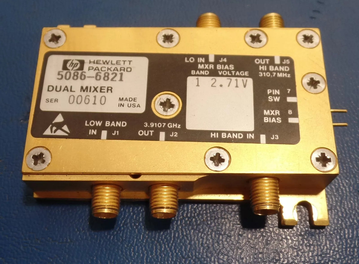 HP Agilent Keysight 5086-6821 Dual Band Mixer Compatible with 8561E 8560EL 8561EC