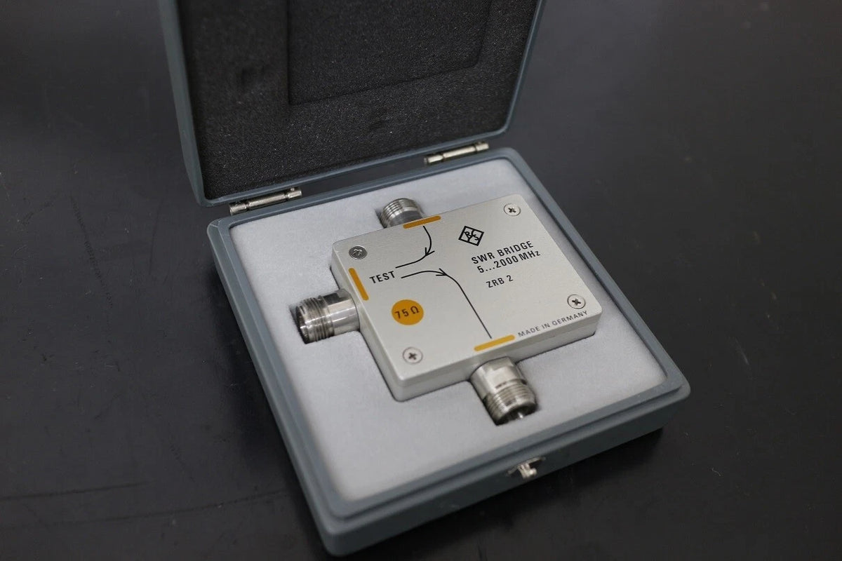 Rohde&Schwartz ZRB2 SWR Bridge 75ohm 2GHz