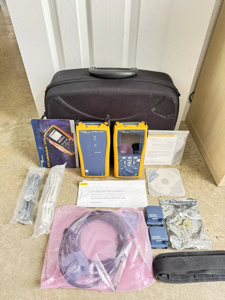 Fluke Networks DTX-1800 Cat6 Cat6a Cable Tester Analyzer Kit