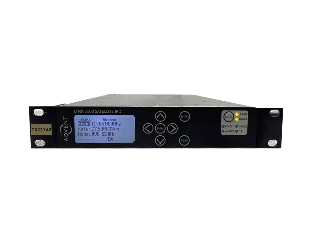 ADVENT LYNX 5100 Satellite IRD IP Capable Integrated Receiver Decoder