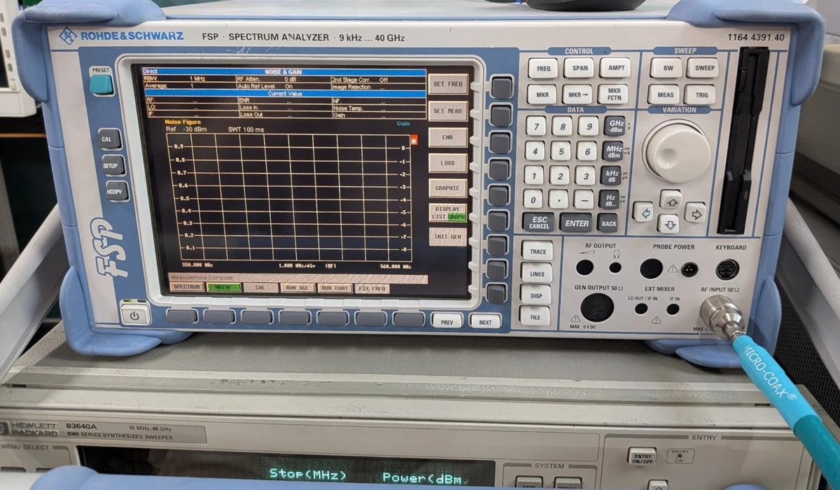 🔥Rohde & Schwarz FSP38 Spectrum Analyzer 9kHz - 40 GHz  Loaded w/Opts + Cal'd!