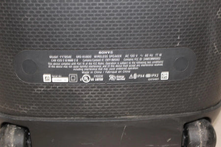 Sony SRS-XV800 X-Series Wireless Portable Bluetooth Karaoke Party Speaker