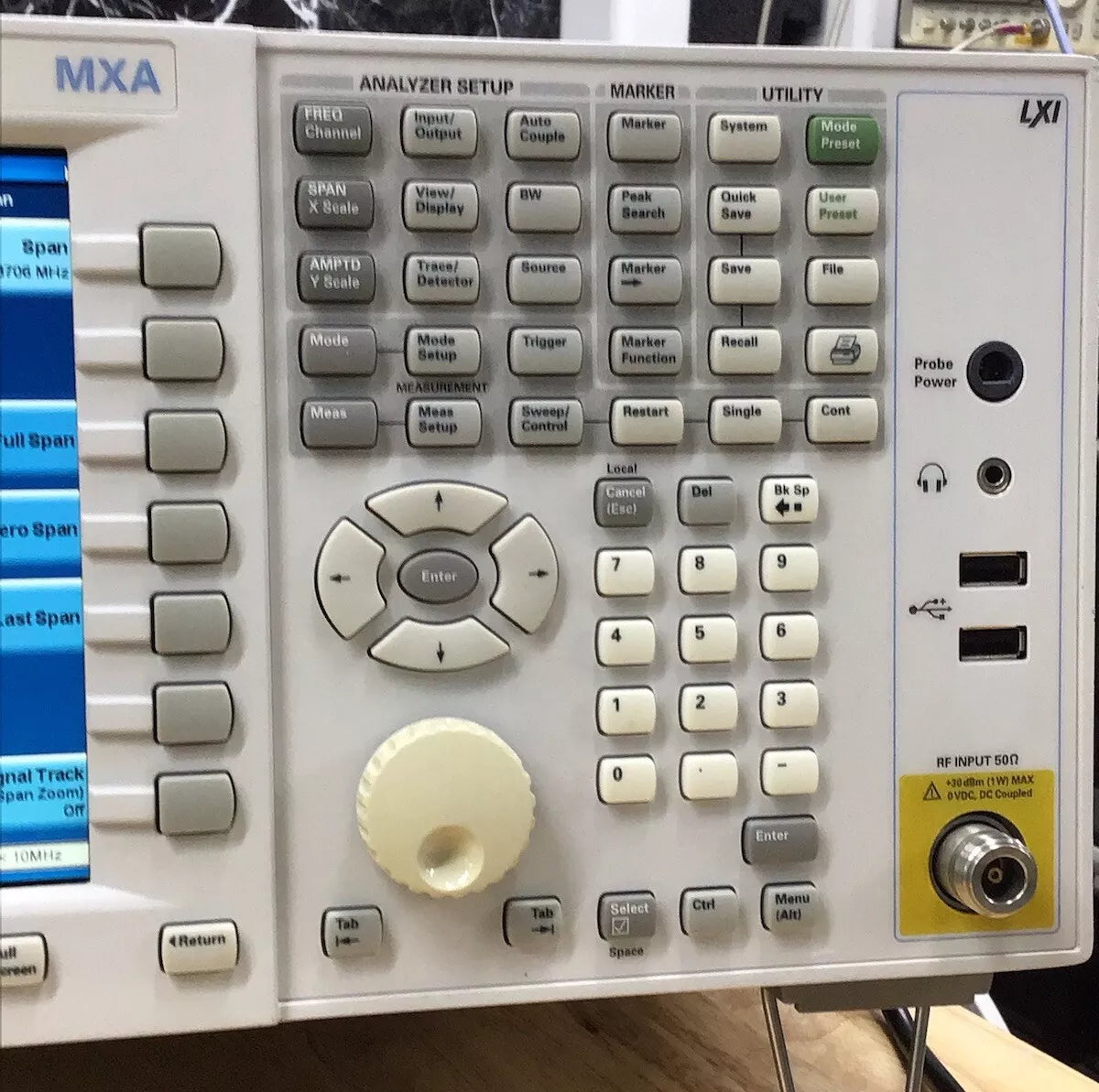 Agilent N9020A MXA Signal Analyzer 20Hz - 8.4GHz with Calibration Options