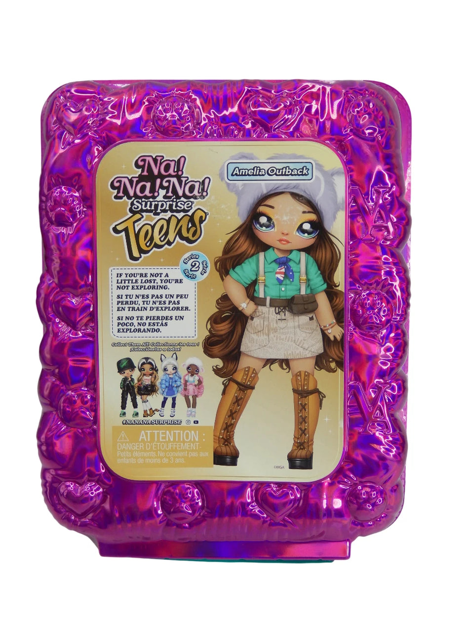 Na Na Na Surprise Teens Fashion Doll Amelia Outback with Accessories