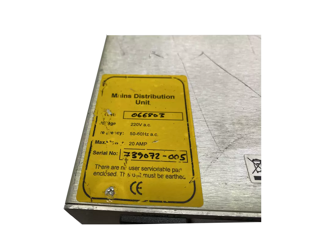 Holt Broadcast Dual I/P 24 Way Meter PDU 066703
