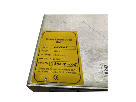 Holt Broadcast Dual I/P 24 Way Meter PDU 066703
