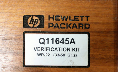 HP / Agilent Q11645A Network Analyzer WR-22 33-50Ghz Verification Kit