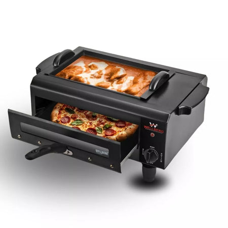 Wellberg Electric Tandoor 3 in 1 Tandoor 2000 W 41 x 28 x 25 Centimeters Black