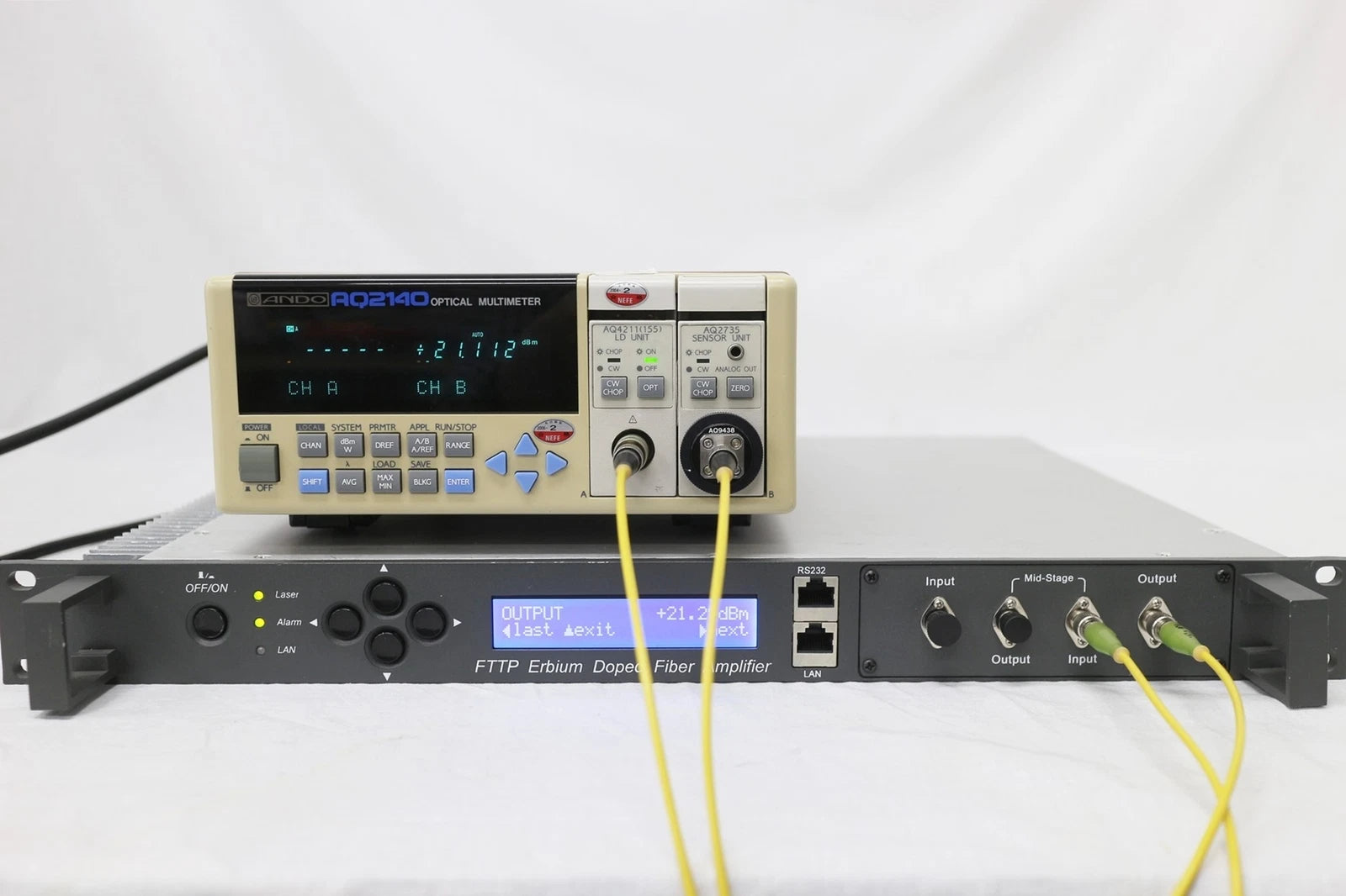 Optilab EDFA-L-I-23-R Lband EDFA Amplifier (Max 21dBm)