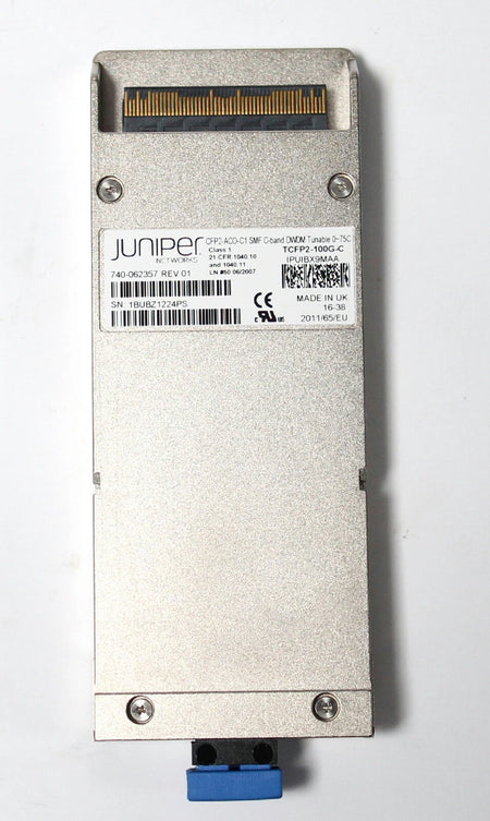 Juniper TCFP2-100G-C Tunable CFP2 100G Transceiver, DWDM OTN CFP2-ACO 740-062357