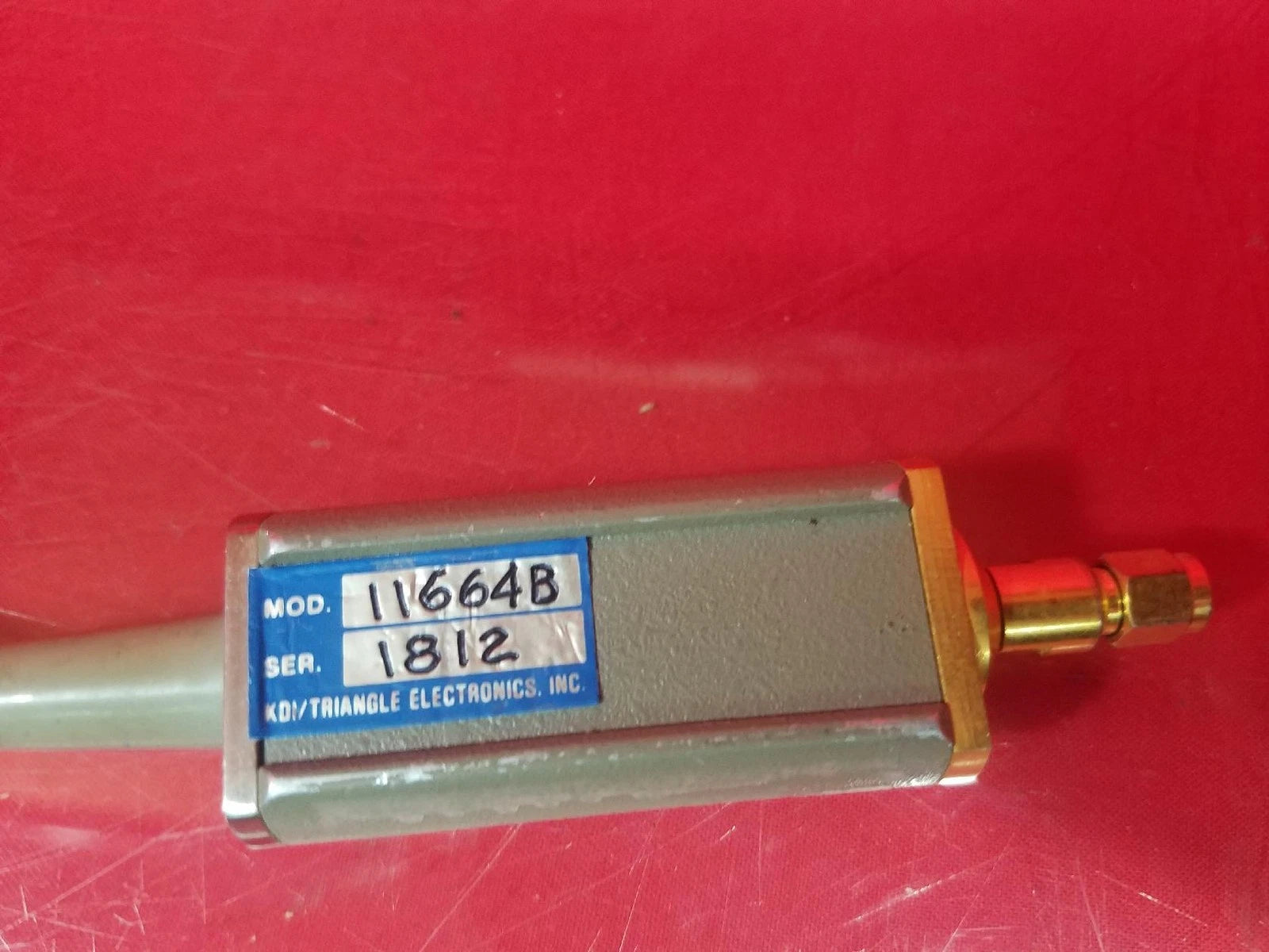 Hewlett Packard 11664B Detector .01-26.5 GHz S/N AT1566