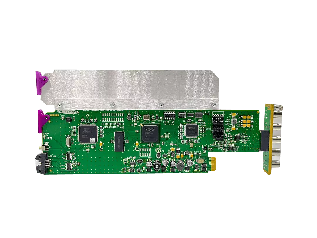 Miranda ADC-1101 Audio Distribution Controller with ADC-1101-SRP Back