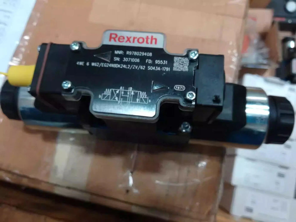 Hydraulic Directional Control Valve 4WE 6 W62, R978029408