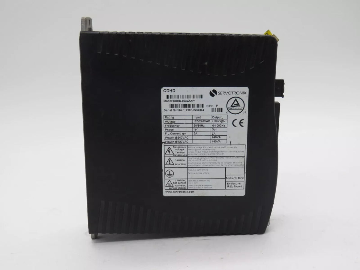 Servotronix CDHD-0032AAP1 Servo Drive CDHD Series 3.5-6 KVA 240 VAC