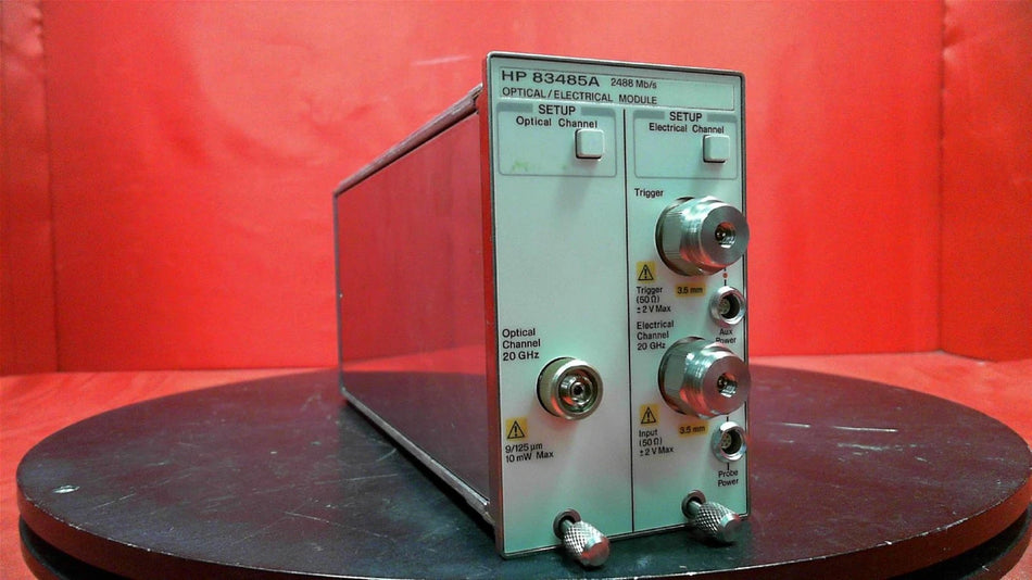HP Agilent Keysight 83485A Optical/Electrical Module to 20GHz