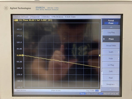 Agilent E5062A ENA Series network Analyzer 300k~3GHz 75 Ohm opt:015,175