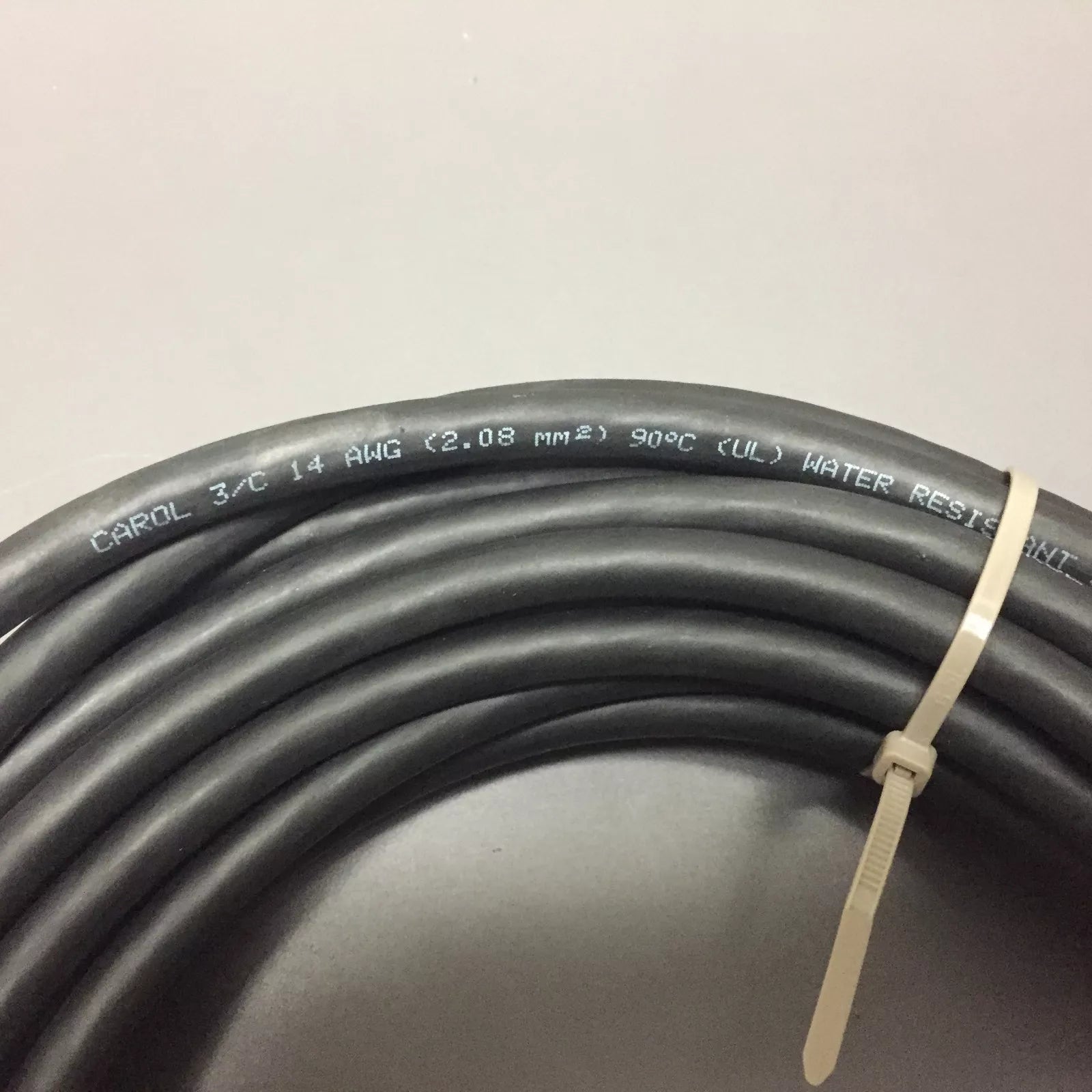 Carol 01360 14 AWG/3 Cond SJOOW 300V Portable Power Cable Cord Cable 40FT
