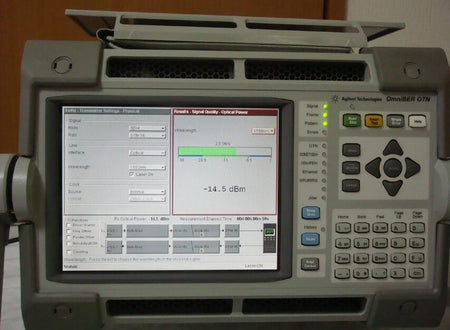 Agilent J7232A 004/106/325/330/610/UK6 OmniBER OTN Communications Analyzer