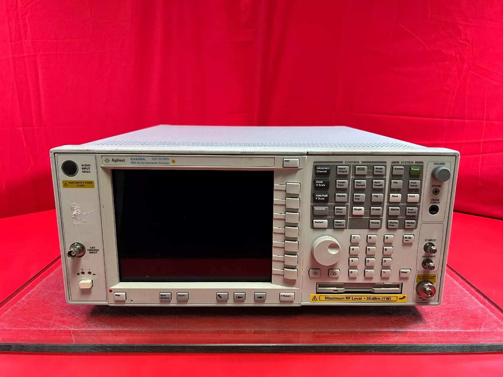 Agilent Keysight E4448A Opt. 111/115/AYZ Spectrum Analyzer 3Hz-50GHz PSA Series