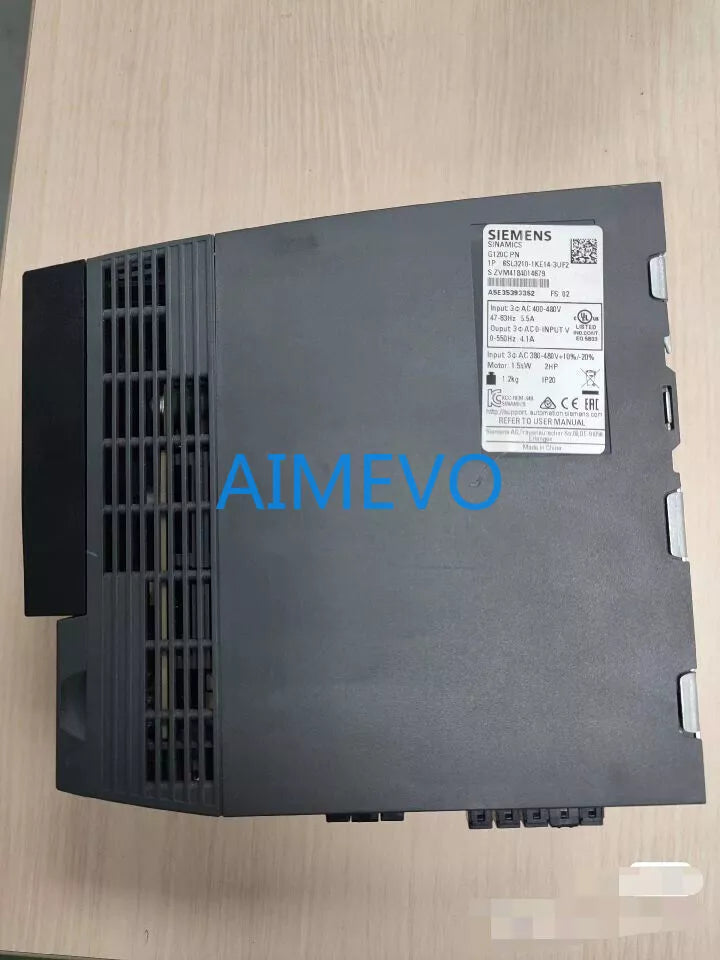 Siemens 6SL3210-1KE14-3UF2 6SL32101KE143UF2 AC Variable Frequency Drive - XG eqpt