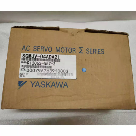 YASKAWA SGMJV-04ADA21 Servo Motor - New in Box - Expedited Shipping