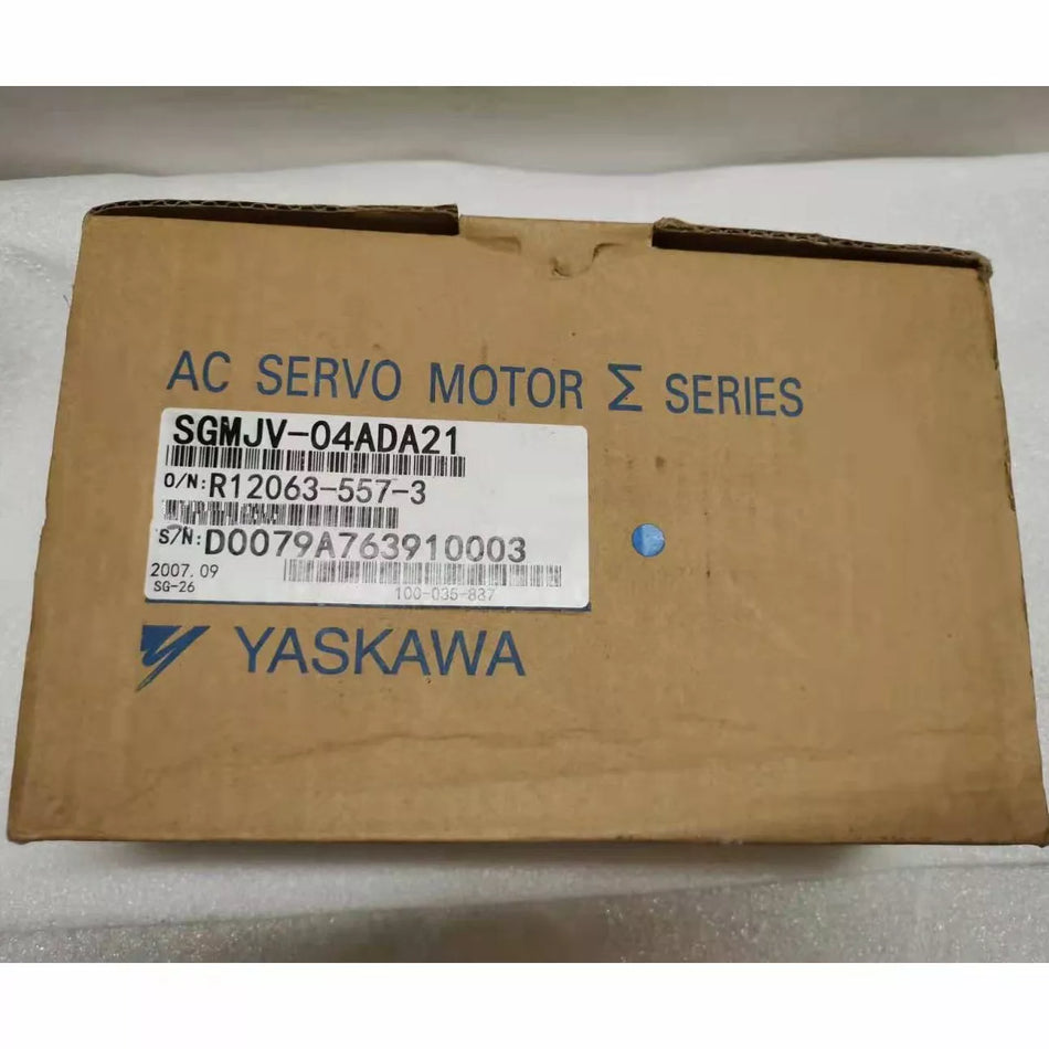 YASKAWA SGMJV-04ADA21 Servo Motor - New in Box - Expedited Shipping