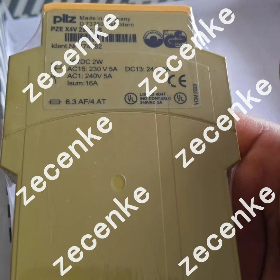 PILZ PZE X4V 2/24 VDC 4S Safety Relay 774582