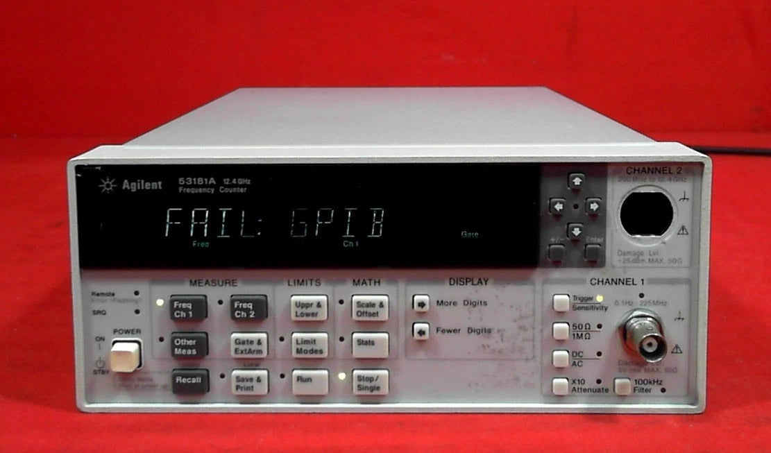 HP Agilent Keysight 53181A-010 MY40006510 Frequency Counter