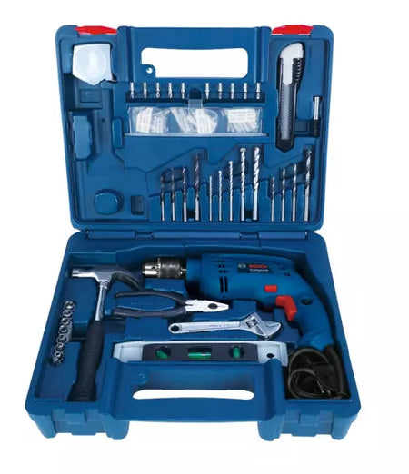 Bosch Electric GSB 500 RE 500W Drill Tool Set with 500W Motor and 100-Piece Box