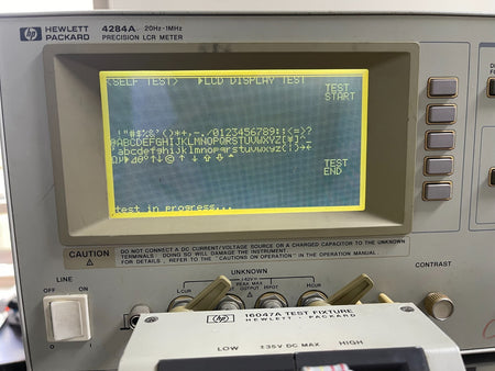 Agilent HP 4284A Precision LCR Meter 20Hz - 1MHz _ 6859 - XG eqpt