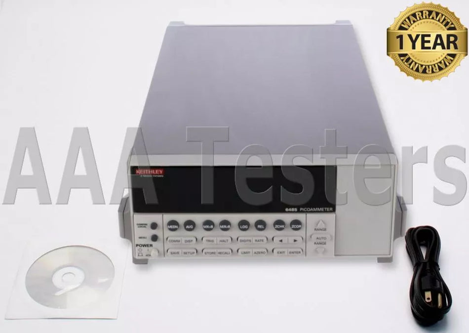 Keithley 6485 5-digit resolution Picoammeter EEE-488 and RS-232